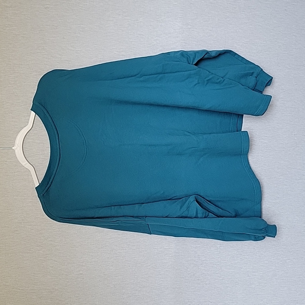 Teal Oversized Sweater - Picture 4 of 6